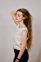 Lade das Bild in den Galerie-Viewer, Top aus Leinen