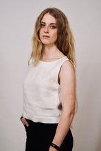 Lade das Bild in den Galerie-Viewer, Top aus Leinen
